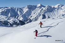 Les Menuires - offpiste skien